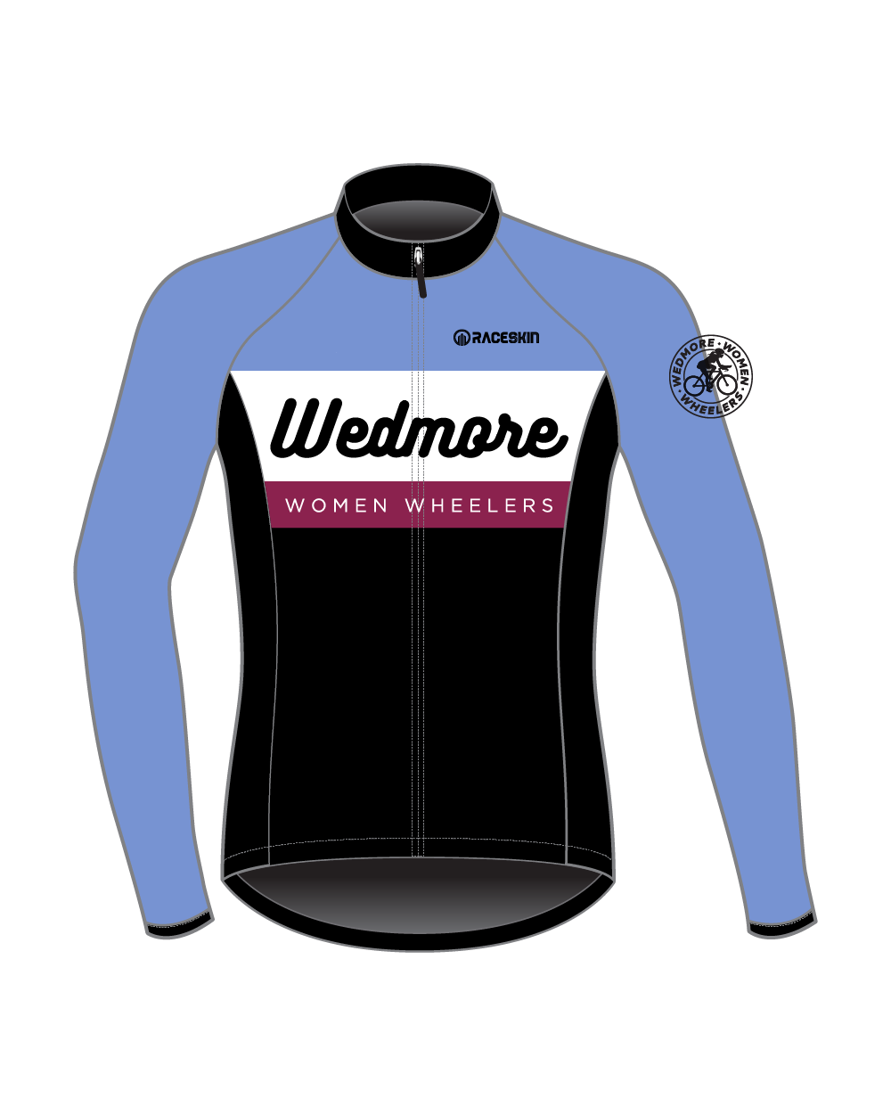 Wedmore Performance Plus LS Cycle Jersey Black