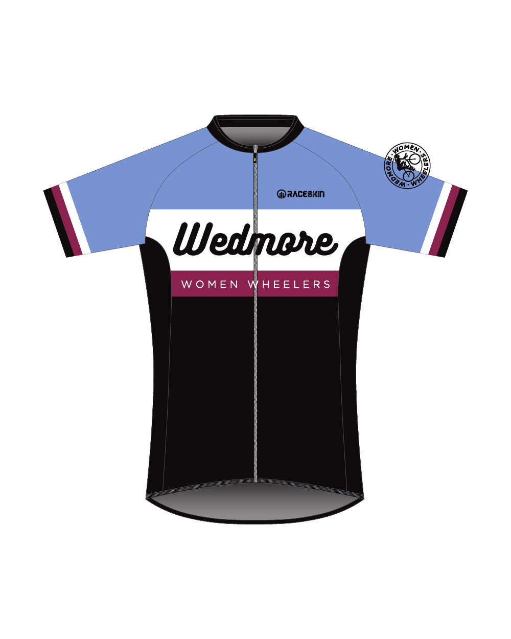 Wedmore Club SS Cycle Jersey Black | Raceskin