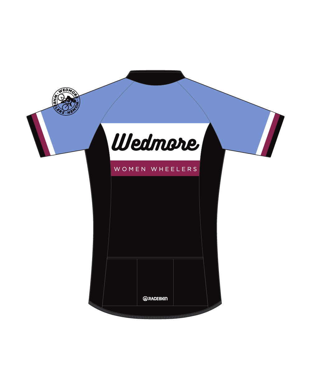 Wedmore Club SS Cycle Jersey Black | Raceskin