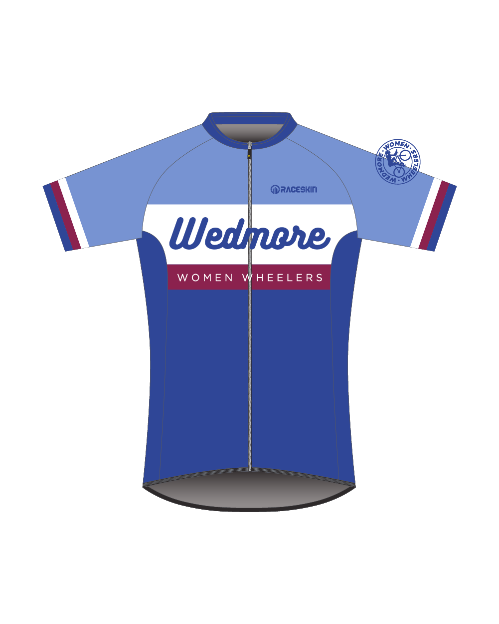 Wedmore Performance Plus SS Cycle Jersey Blue